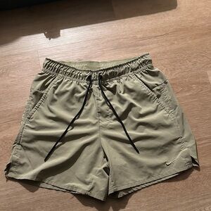 Nike Men's Olive Athletic Shorts